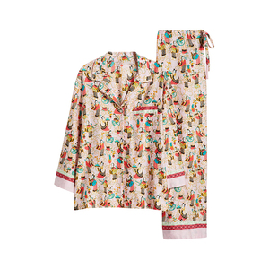 Ropa de Dormir Suave para Mujer al por Mayor, Pijamas de Seda y Satén de Manga Corta y Pantalones Cortos, Conjunto de 2 Piezas Transpirable para Mujer 2026 - Product Image 4