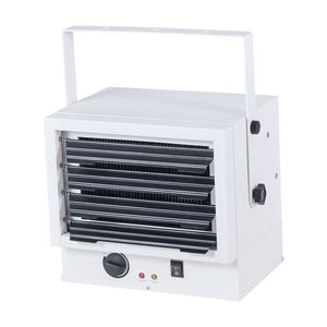 Riscaldatore Elettrico da Garage 5000 Watt, Montaggio a Parete/Soffitto per 2 Auto, con Protezione da Surriscaldamento e 3 Angoli Regolabili per Uso Esterno - Product Image 1