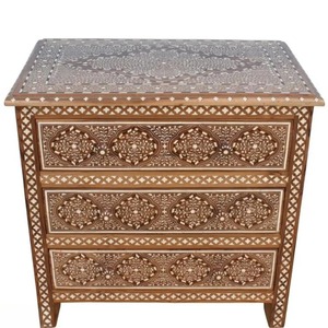 Table basse en os incrusté fait main de qualité supérieure avec finition mosaïque décorative, meuble de luxe pour l'intérieur moderne de la maison, à vendre - Product Image 1