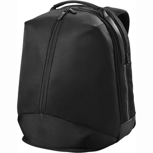 <b>Black</b> Nylon Tennis Racket <b>Backpack</b> With Zipper Closure 30-40L Waterproof Sports Bag - Product Image 3