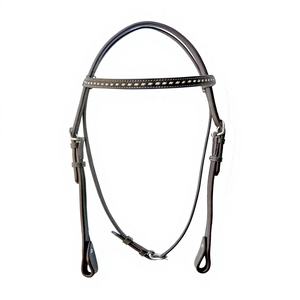 Cabezada Western de Alta Calidad con Arnés Suave, Comodidad Extra, Personalizable, Duradera, de Cuero Crudo Trenzado 92 - Product Image 1