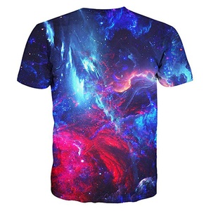 Camiseta de algodón liso con logotipo personalizado hidrofóbico para hombre, de secado rápido antisuciedad camiseta de poliéster, sublimación - Product Image 2