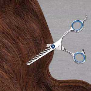 2026 Professional Salon Barber <b>Shears</b> Hair Styling Thinning Scissors Steel Texture Hair Scissors Beauty Thinning Scissors - Product Image 2