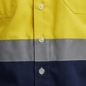 Vêtements de travail réfléchissants et anti-humidité, chemises haute visibilité, services OEM, chemises de travail à manches longues haute visibilité en gros - Product Image 5