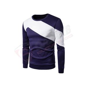 T-shirt de travail réfléchissant à manches longues pour hommes, col rond, respirant, haute visibilité, orange, conception OEM, vente chaude - Product Image 3