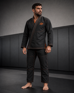 Uniforme de Artes Marciales BJJ Gris, Secado Rápido, Transpirable, Ligero, de Algodón, para Judo y Karate, con Logotipo Personalizado, Unisex para Adultos, Servicio OEM - Product Image 6