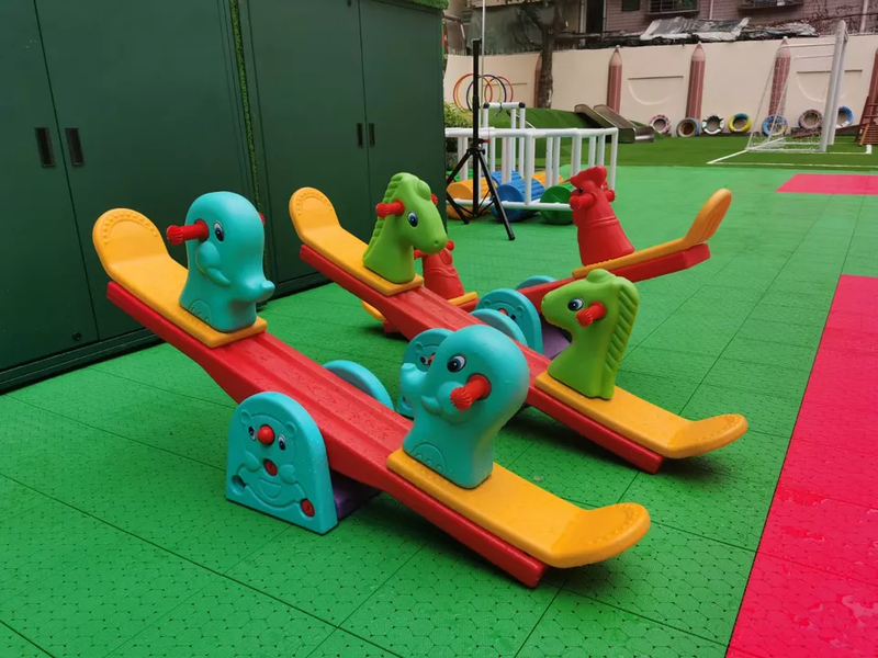High Elastic TPV Sport Flooring Interlocking