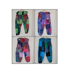 Cotton Patch Work <b>Harem</b> <b>Pant</b> <b>Women</b> <b>Harem</b> <b>Pant</b> With Pocket Dye <b>Harem</b> <b>Pants</b> - Product Image 1