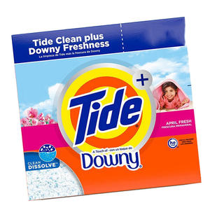 Detergente en polvo Tide en empaque de 9 kg, todos los tamaños, a precio competitivo - Product Image 1