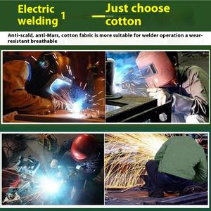 ชุดทำงานผู้ชายป้องกันไฟฟ้าสถิต ระบายอากาศ แห้งเร็ว น้ำหนักเบา สำหรับฤดูใบไม้ผลิและฤดูใบไม้ร่วง ชุดป้องกันแรงงานก่อสร้าง โพลีเอสเตอร์หนา - Product Image 3