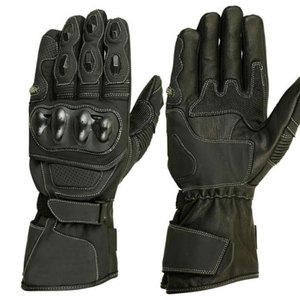 Sports Motorbike <b>Gloves</b> High Quality Leather and Breathable Mesh Fabric Design Comfortable Outdoor Riding Gear Fashionable <b>Touch</b> - Product Image 6