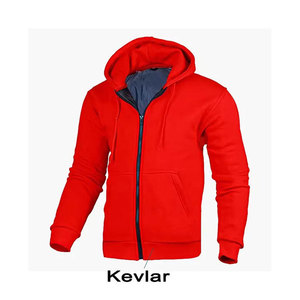 Sweat à capuche en aramide pour moto avec poches, protection intégrale, sweats à capuche pour motards pour la conduite hivernale, vêtements de moto décontractés - Product Image 5