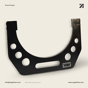 Calibradores de encaje de 1–50 mm / 0–2" GO NOGO, calibrados ISO, de acero y carburo, duraderos para medición de diámetro exterior - Product Image 1