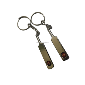 Mini porte-clés en métal en forme de batte de cricket, logo personnalisé, porte-clés en forme de batte et de balle, cadeau en vrac, souvenir, accessoires promotionnels pour les clubs sportifs - Product Image 4