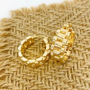 Pendientes de Diamantes de Oro de 18 Quilates Opulentos con Elegante Diseño Nupcial para Bodas y Ceremonias, Joyas de Ámbar Unisex - Product Image 5