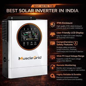 Inversor Solar Híbrido MuscleGrid Serie Focus de 48V, 12kW, 230V, 50Hz, 160A, MPPT, WiFi, Onda Sinusoidal Pura, Monofásico, 99% de Eficiencia, 11kg - Product Image 5