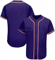 เสื้อเบสบอลสำหรับผู้ชาย,เสื้อเจอร์ซีย์สวมใส่กระดุมเสื้อเบสบอลสำหรับขายส่ง