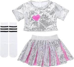 Meilleures ventes : Uniformes de cheerleading personnalisés pour adultes, imprimés, 100 % polyester, respirants, légers, pour la compétition, prix d'usine - Product Image 1