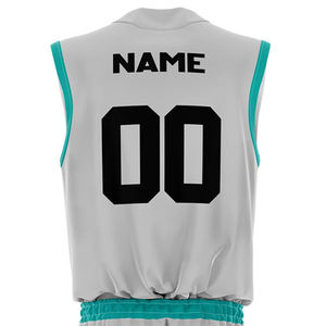Ensemble maillot et short de basketball en sublimation intégrale pour unisexe, qualité supérieure, impression personnalisée, uniforme de basketball à faible MOQ - Product Image 6
