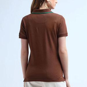 Camisetas polo para mujer al por mayor, logotipo personalizado, camiseta polo básica para mujer, diseño personalizado, camisetas polo de golf sin mangas para mujer de alta calidad - Product Image 2