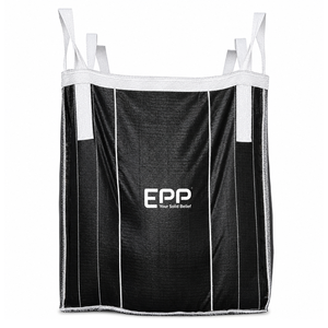 Sacs en vrac EPP Vietnam JB375EPP personnalisables avec logo, formables, 1m³ avec baffle, type Jumbo, en filet, pour emballage de ciment et riz, impression en gros - Product Image 3