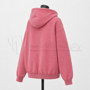 Sweat-shirt à capuche personnalisé avec fermeture éclair, style streetwear, coupe oversize, motif étoile, fabricant OEM ODM en gros - Product Image 5