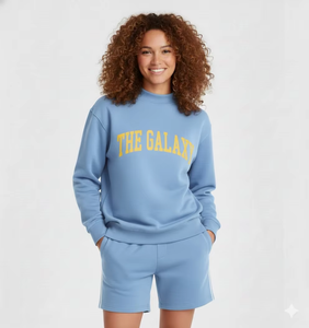 ชุดเซ็ตผ้าฝ้ายผสมลินินสำหรับผู้หญิง ดีไซน์เก๋ ระบายอากาศได้ดี เนื้อผ้านุ่ม สวมใส่สบาย ทรงหลวม ดูดีมีสไตล์ เหมาะสำหรับใส่ในช่วงฤดูร้อน คุณภาพพรีเมียม - Product Image 1