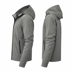 Ensemble deux pièces tendance et respirant pour femme, style sport décontracté, pull à capuche chaud imprimé, en polyester, avec option OEM - Product Image 2