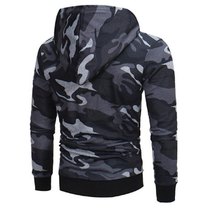 Sudadera con Capucha de Camuflaje Personalizada de Moda para Hombre, Diseño OEM, Estilo Casual Urbano - Product Image 4