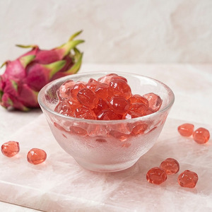 Perlas de Gelatina de Konjac Masticables de Fruta del Dragón Premium, Listas para Comer, Adorno para Té de Burbujas, Ingredientes para Bebidas de Té de Frutas - Product Image 2