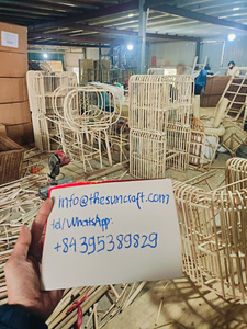 เก้าอี้หวายเด็กคุณภาพสูง เฟอร์นิเจอร์เด็ก ห้องเด็กอ่อน วัสดุธรรมชาติ ทนทาน เบาะนั่งเด็กเล็ก ราคาโรงงานขายส่ง - Product Image 4