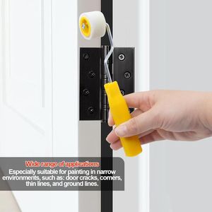 Rulli per Pittura Extra Piccoli da 4/5 Pollici per Ritocchi, Bordi o Angoli, Pennelli in Lana per Dettagli, Strumento per Pittura - Product Image 3