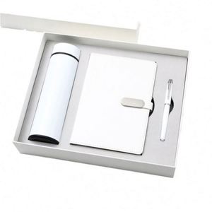 Paquete de Regalo Empresarial Completo con Cuaderno, Taza Aislada y Juego de Bolígrafos en una Elegante Caja de Presentación - Product Image 1