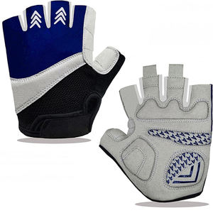Guantes Deportivos Unisex para Ciclismo, Guantes de Ciclismo sin Dedos, Antideslizantes, Absorbentes de Impactos, Transpirables - Product Image 1
