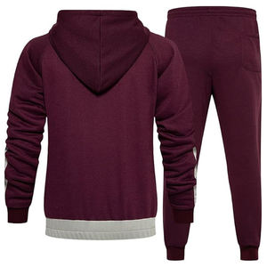 Conjunto Deportivo Personalizado para Hombre en Poliéster, Corte Regular, Chaqueta con Capucha y Cremallera Completa, Pantalones Jogger, Ropa Deportiva Transpirable para Gimnasio y Entrenamiento - Product Image 6