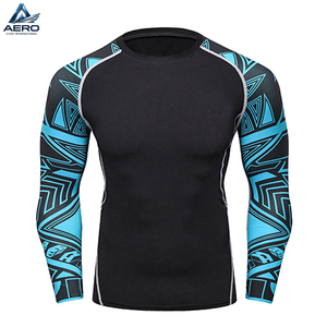 Camiseta Deportiva de Manga Larga con Estampado Personalizado para Entrenamiento, de Secado Rápido, para Adultos, Material de Primera Calidad, para Hombre - Product Image 4