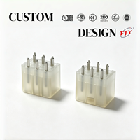 Faisceau de câbles 4,2 mm 2x3 à 6 broches avec boîtier double rangée et verrouillage, câble personnalisé éco-responsable à 180° pour driver LED et chargeur