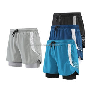 Vêtements de sport unis avec logo personnalisé Short de course athlétique Tissu Oxford Écologique Respirant Séchage rapide de haute qualité 100% - Product Image 3