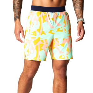 กางเกงบาสเก็ตบอลตาข่ายลายพรางสำหรับเด็กและผู้ชาย แบบสั่งทำพิเศษ สองชั้น ขนาด 5 นิ้ว ผลิตจากโพลีเอสเตอร์ พิมพ์ลายแบบซับลิเมชั่นคุณภาพสูง - Product Image 1