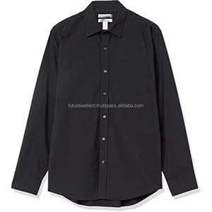 Best Hot Selling Long Sleeve Button Dress Shirts For Men Fashion Wholesale High Quality Custom Logo - Product Image 4