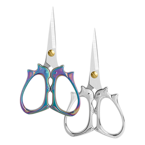 Tijeras de bordado de alta calidad para cortar telas con precisión, tijeras artesanales de acero inoxidable duraderas para suministros de costura - Product Image 1