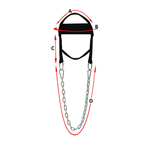 Harnais de tête unisexe portable en néoprène respirant antidérapant de qualité supérieure pour la musculation et le renforcement du cou - Product Image 6