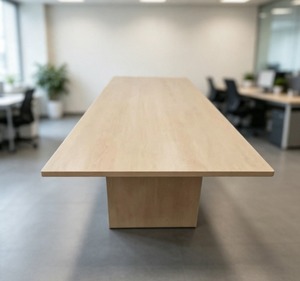 Table de conférence rectangulaire en mélaminé, design moderne, mobilier de bureau durable, usage commercial, 8 places, système de bureau AY - Product Image 1