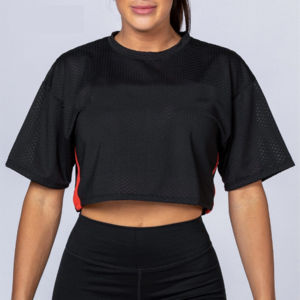 Camiseta Corta de Verano 100% Algodón para Mujer, Estilo Urbano, Acabado Duradero, Hecha en Pakistán, Fábrica OEM para Compradores Mayoristas - Product Image 2