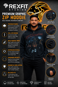 Sudadera con capucha negra para hombre, con cremallera, de punto oversize, manga regular, diseño de logo frontal, venta directa de fábrica, ropa de otoño - Product Image 6