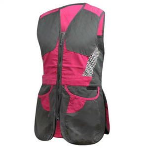 Gilet de pêche unisexe en Cordura solide multi-poches en nylon/coton respirant pour l'hiver, la pêche, la randonnée, la photographie, le camping - Product Image 1