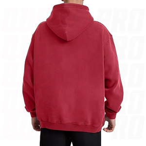 Sweat-shirts à capuche oversize assortis pour couples, pull épais pour homme, style vintage délavé à l'acide, coton confortable, impression DTG, coupe oversize - Product Image 3