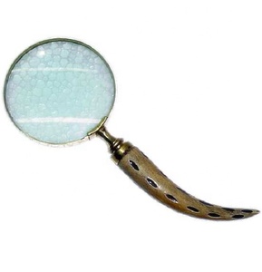 2024 artisanat indien en gros verre à yeux vintage couleur bronze avec design antique dispositif grossissant de bonne qualité - Product Image 1