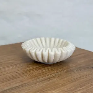 ชามหินอ่อนพรีเมียม งานแฮนด์เมด ดีไซน์ร่วมสมัย หลายขนาดและหลายแบบ  โทนสีธรรมชาติ สำหรับการสั่งซื้อจำนวนมาก - Product Image 3