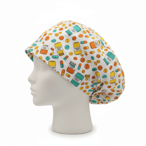 Women and Men Printed <b>Scrub</b> Caps Hospital Pharmacy <b>Work</b> Cap With Sweatband Skull Hats Pet Vet Cap Surgery Hat - Product Image 1